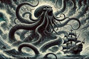 Krakenas – tamsioji jūros paslaptis, užkariavusi mūsų vaizduotę. Ar jis tėra mitas?