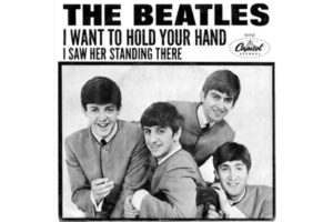 1964 m. „The Beatles“ JAV išleido hitą „I Want To Hold Your Hand“.