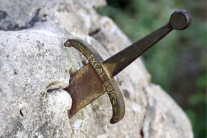 Merlinas: kalavijas excalibur