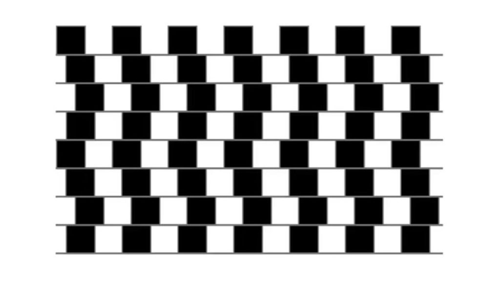 kreivos linijos iš tiesų tiesios